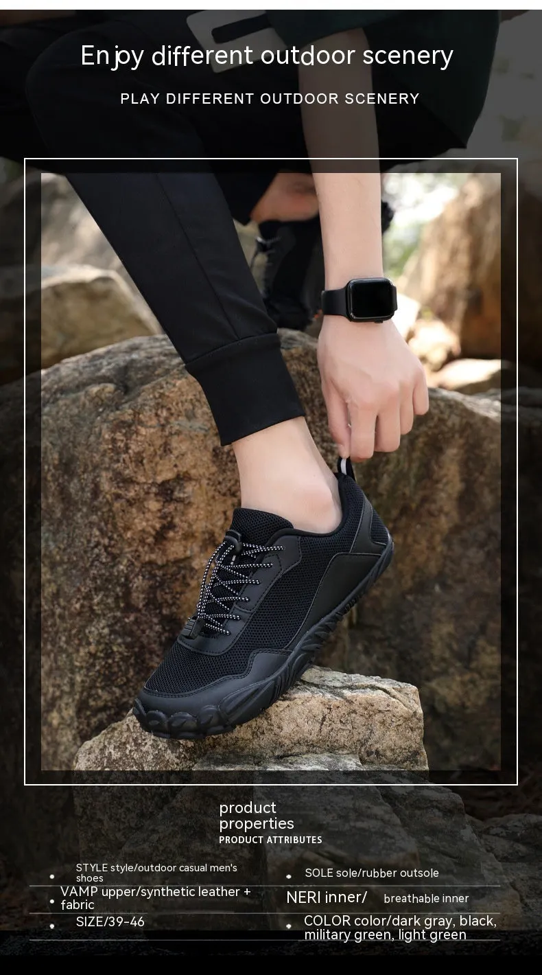 1 1 Five-finger Mountaineering Diving Snorkeling Lightweight Wading Outdoor Beach Men Swimming Shoes