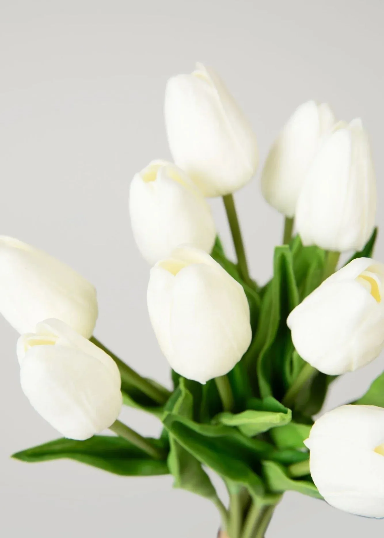 13.5" REAL TOUCH WHITE TULIP