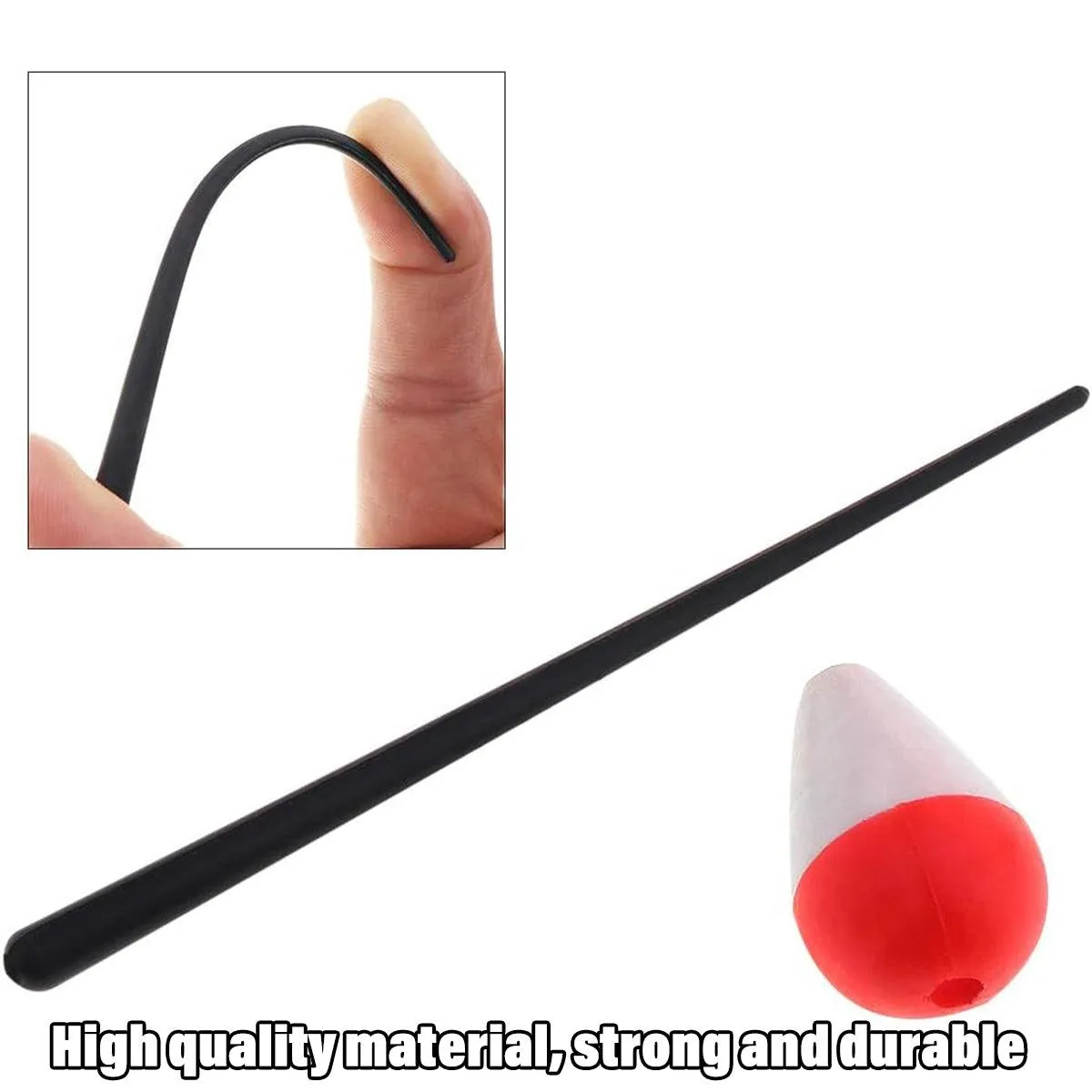 14pcs Red and White Fishing Float Bobber Set Buoy Tackle Accessories Freshwater
