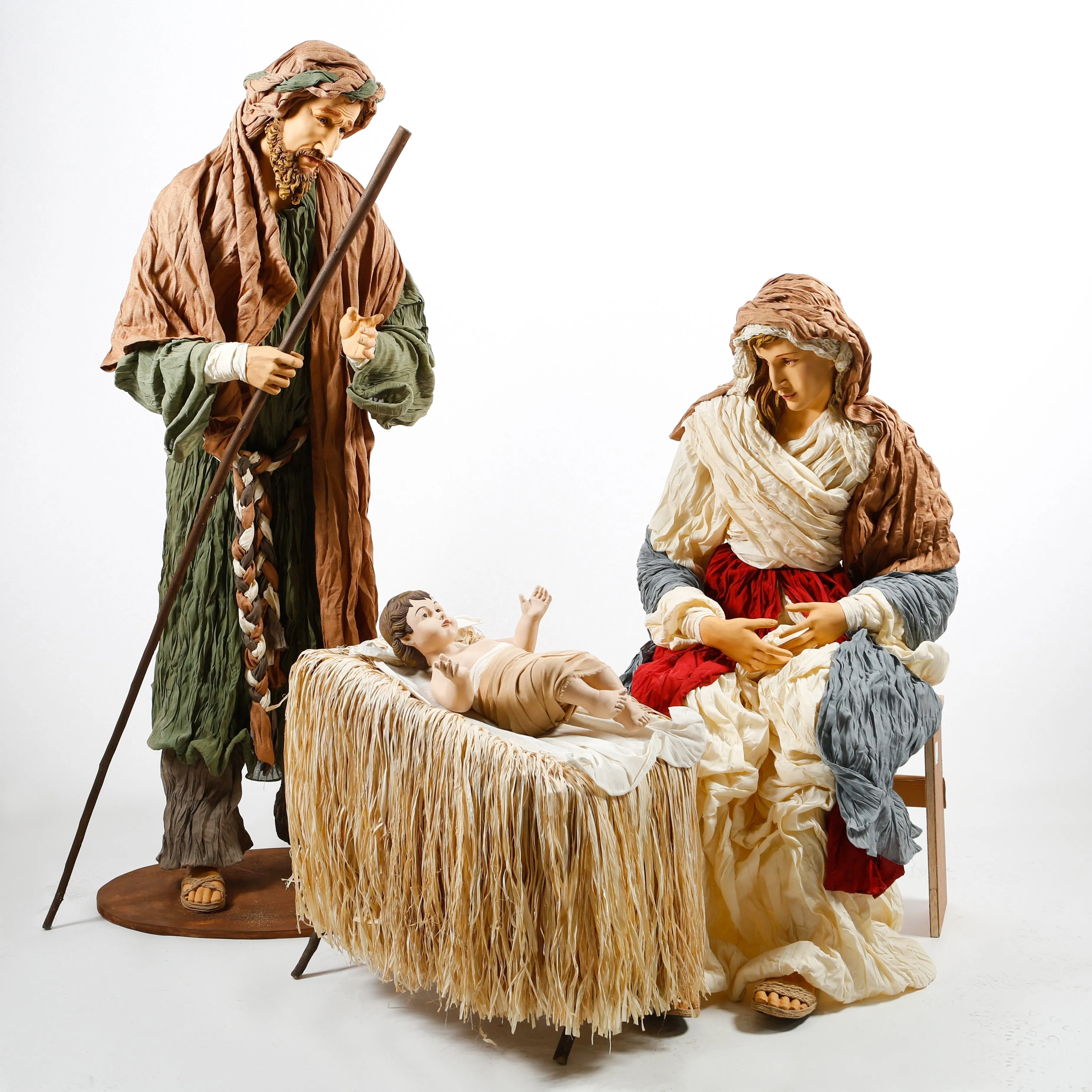 $2,340.00 min 1 - LIFE SIZE HOLY FAMILY