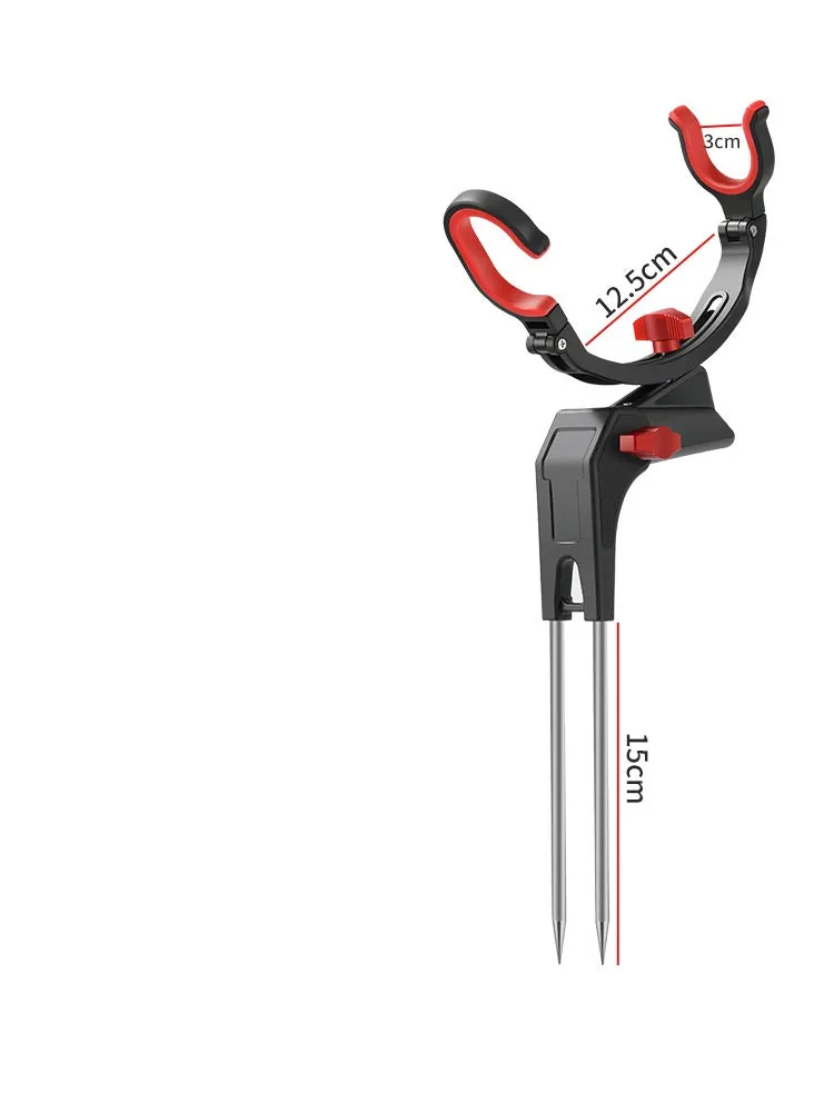360 Degree Adjustable Fishing Pole Holder Universal Fishing Foldable Bracket