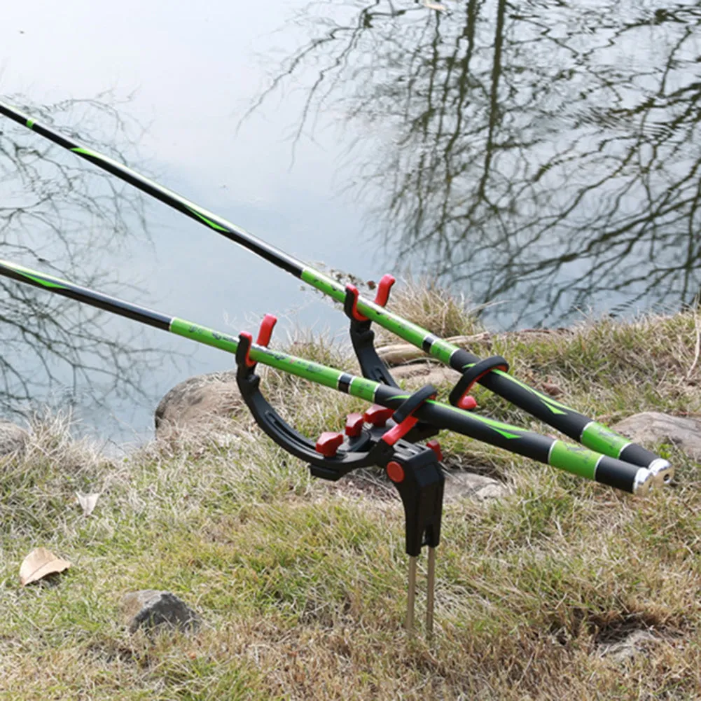 360 Degree Adjustable Fishing Pole Holder Universal Fishing Foldable Bracket