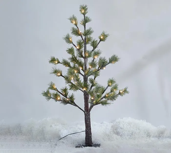 36" LIGHT UP GREEN PINE TREE