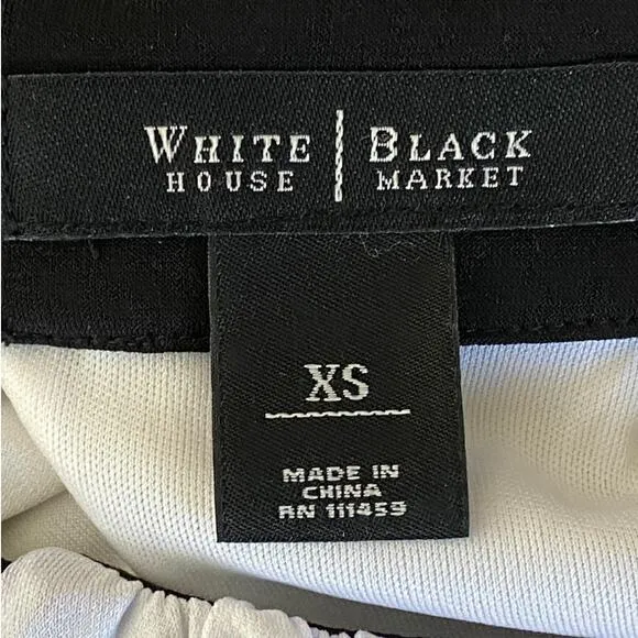 38. White House Black Market Womens Chevron Stripe Sleeveless Dress Multi XS