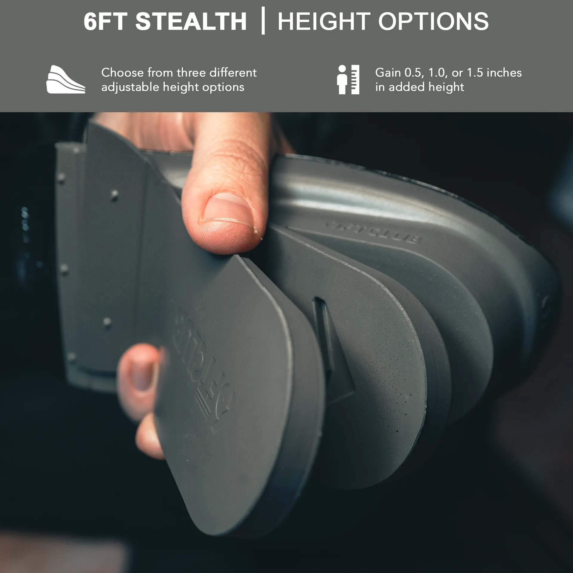 6FT Stealth // Adds  1.5"