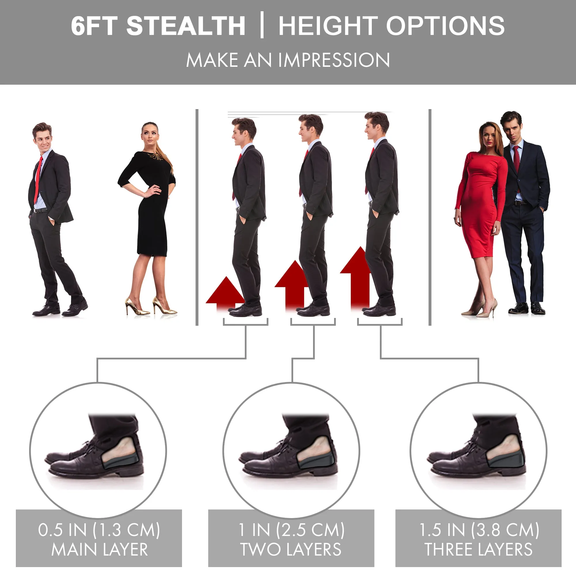 6FT Stealth // Adds  1.5"