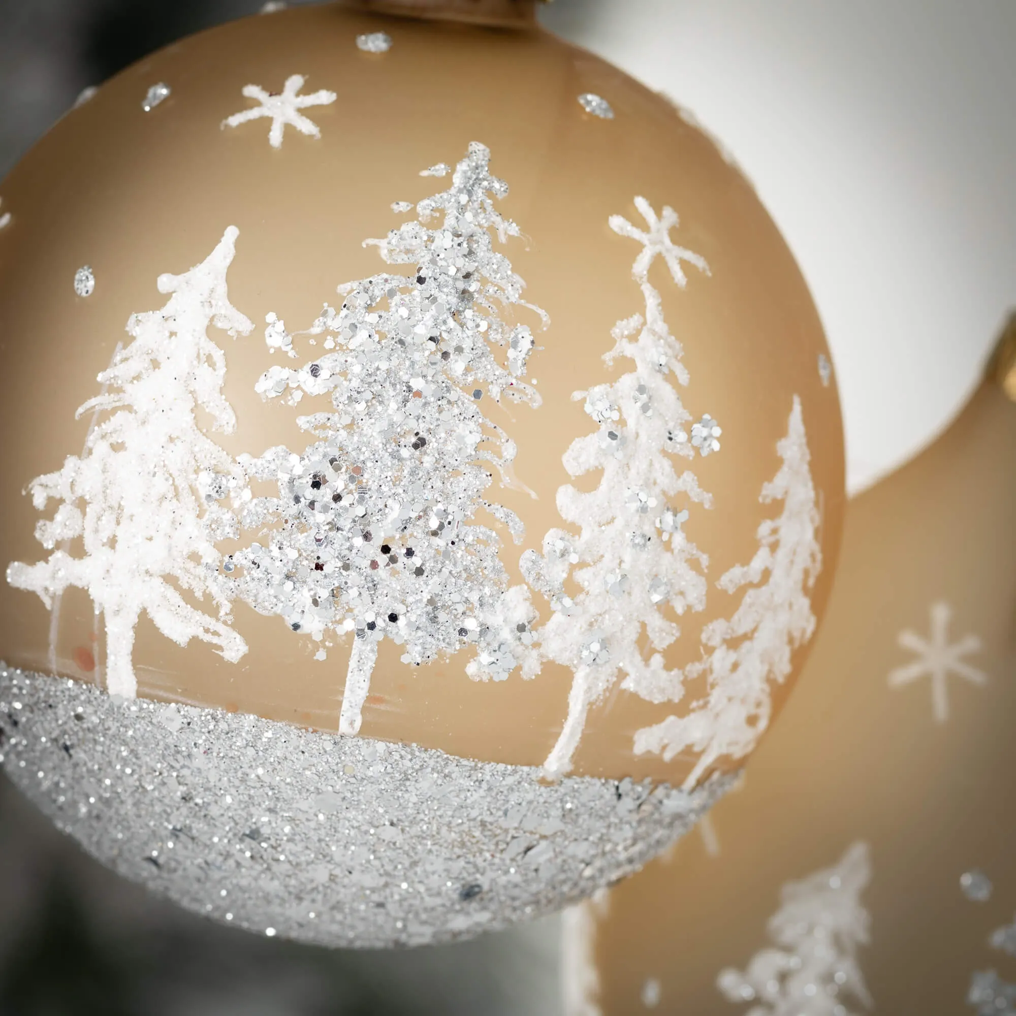 6"H, 4"H and 4"H Sullivans Tree Drop Ornament - Set of 3, Multicolored Christmas Ornaments
