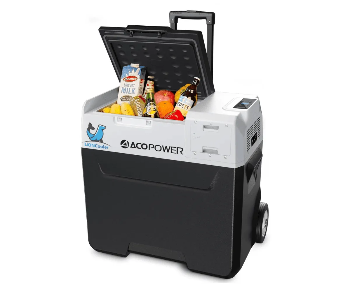 Acopower LionCooler X50A Portable Solar Fridge Freezer, 52 Quarts