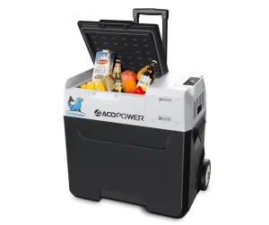 Acopower LionCooler X50A Portable Solar Fridge Freezer, 52 Quarts