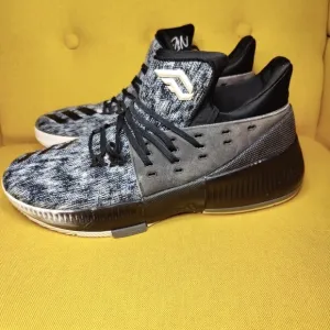 Adidas Dame 3  Basketball Sneakers BY3760 Oreo Men's Shoes Size 11