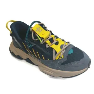Adidas Ozweego Zip Marathon Running Shoes Sneakers H67663 Legend Ink Yellow Sz 5