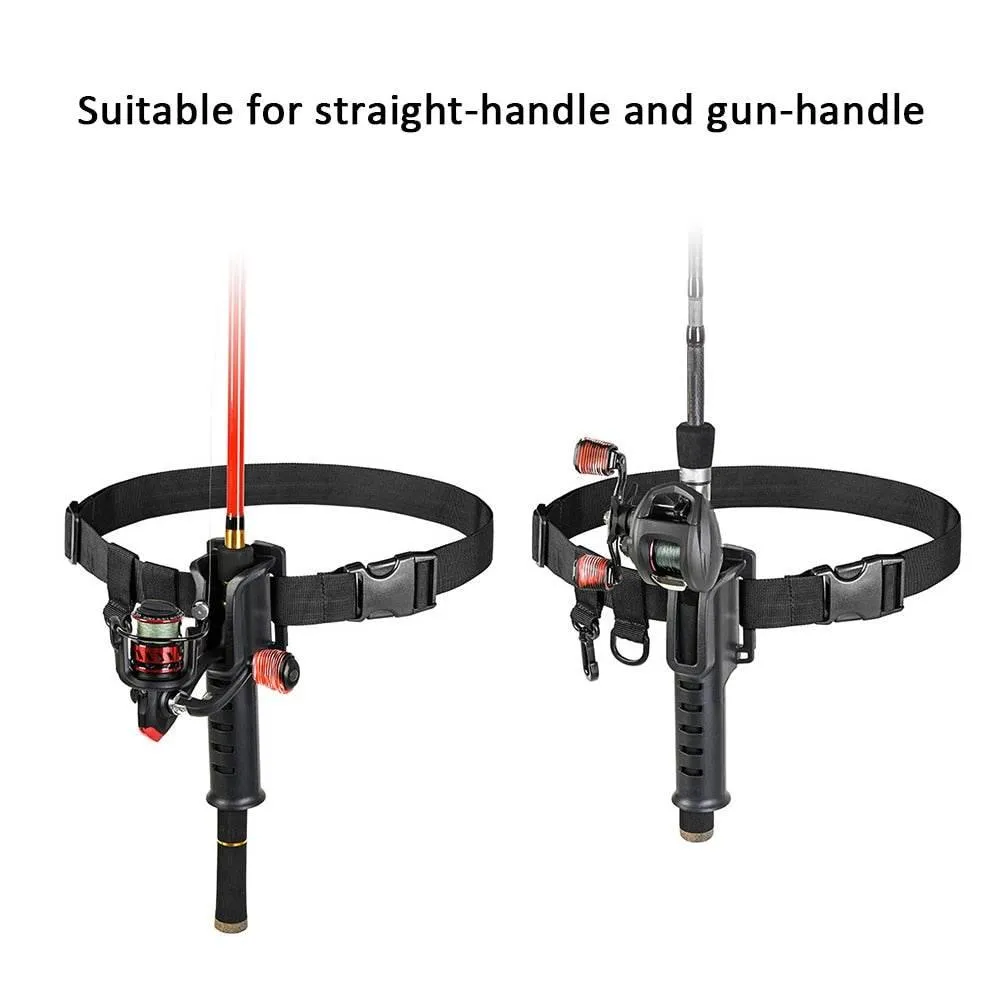Adjustable Fishing Rod Holder Belt - Fishing Gear Accessory
