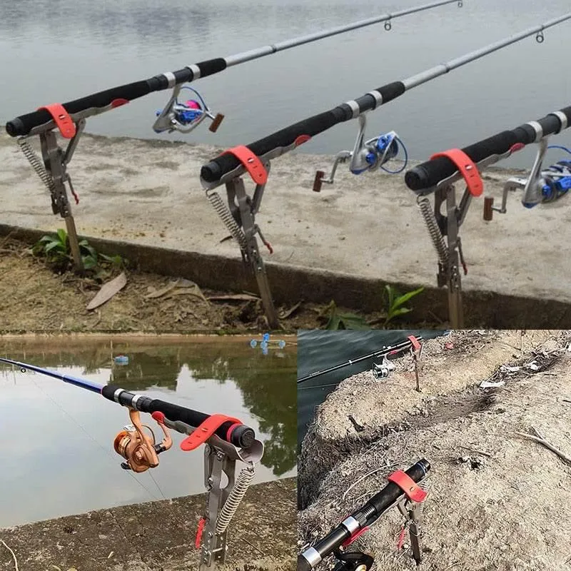 Adjustable Stainless Steel Fishing Rod Holder - Sensitive Design Fishing Accessory