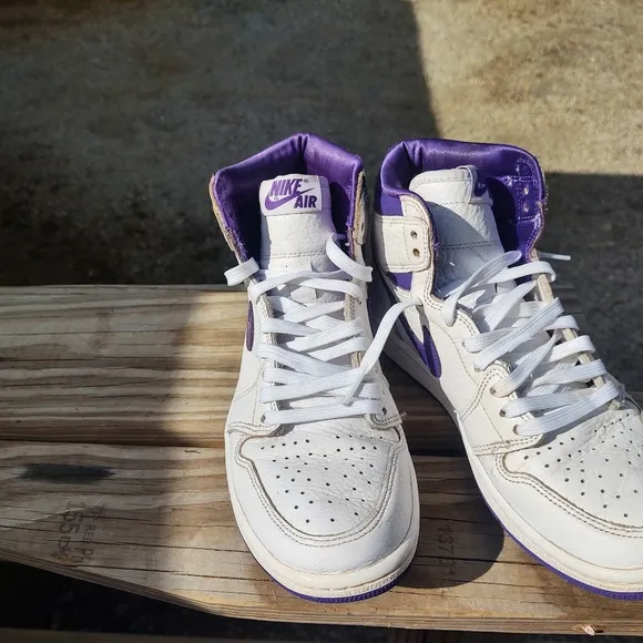 Air Jordan 1 Court Purple High Size 7
