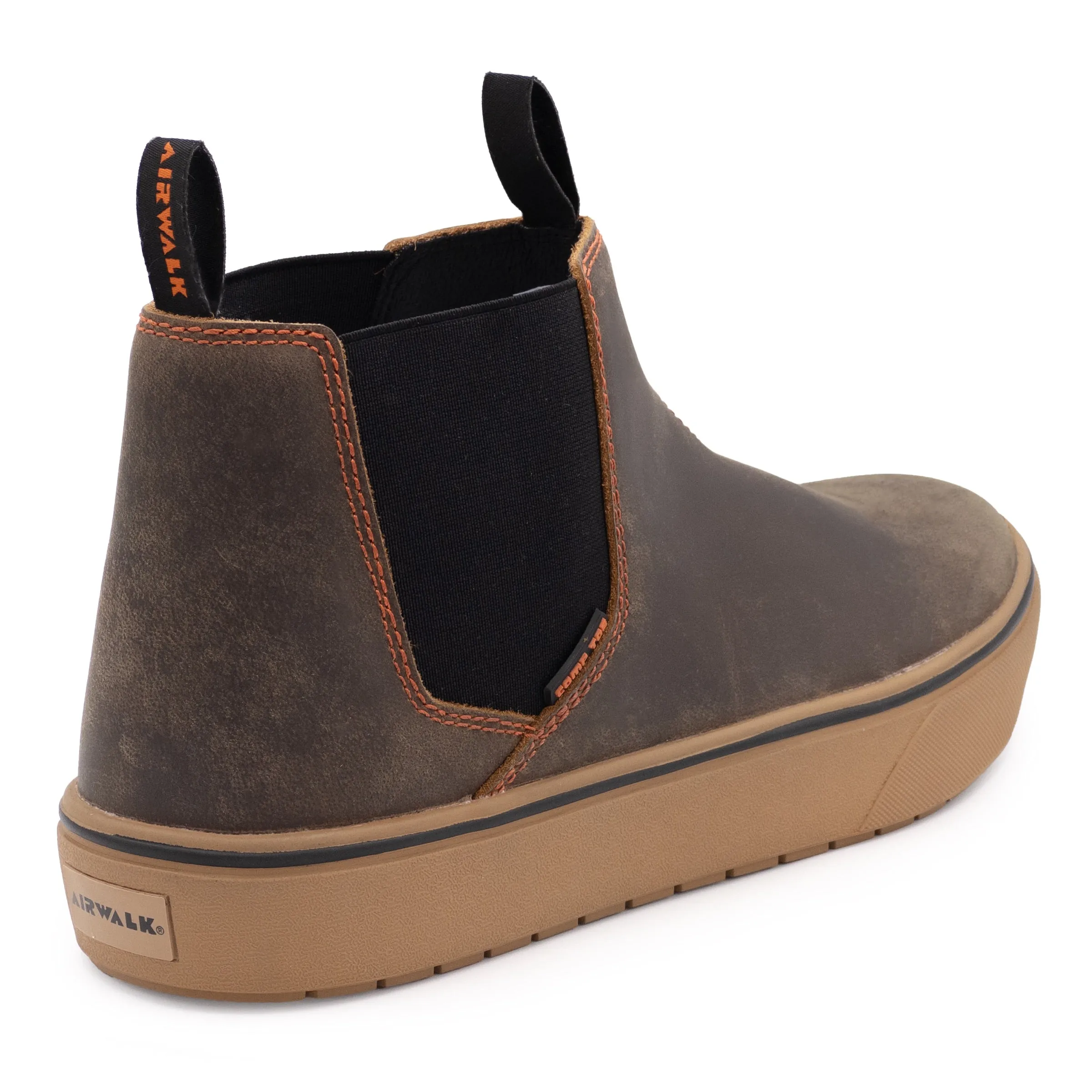 Airwalk Venice Leather Chelsea Carbon Toe