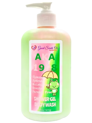 AKA (INSPIRED) PINK & GREEN SHOWER GEL