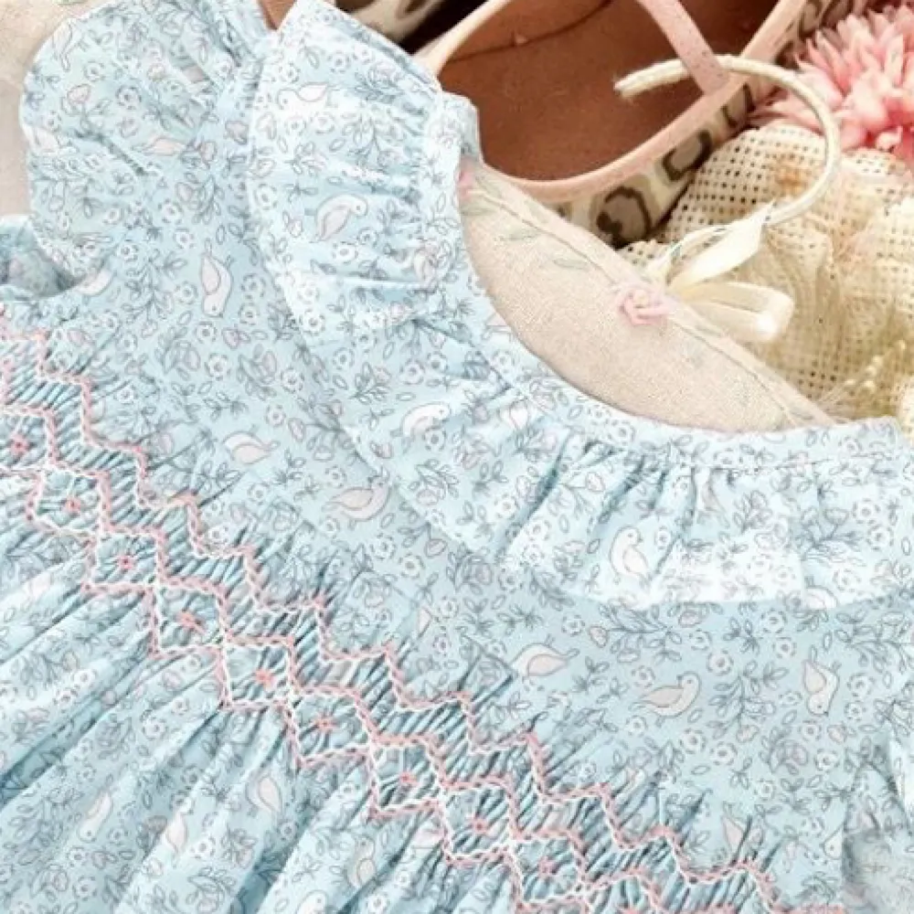 “Annie” Hand-Smocked Set