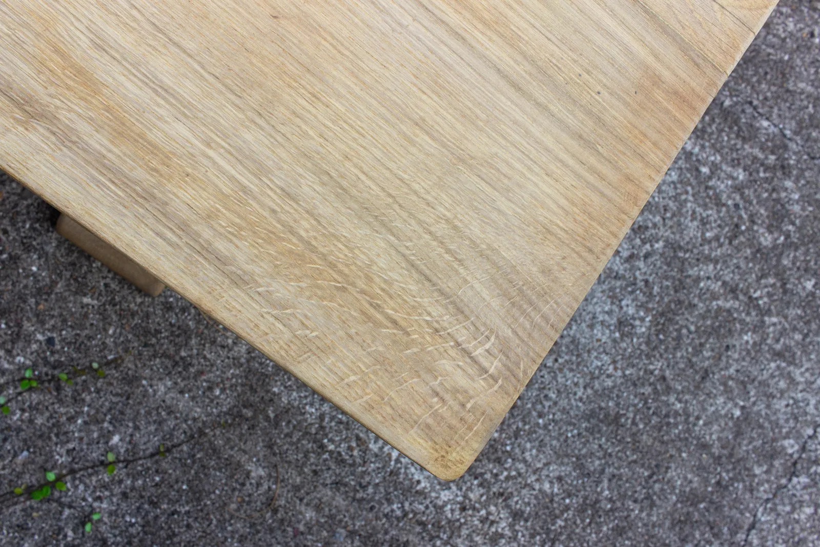 Antique Stripped French Oak Trestle Style Farm Table