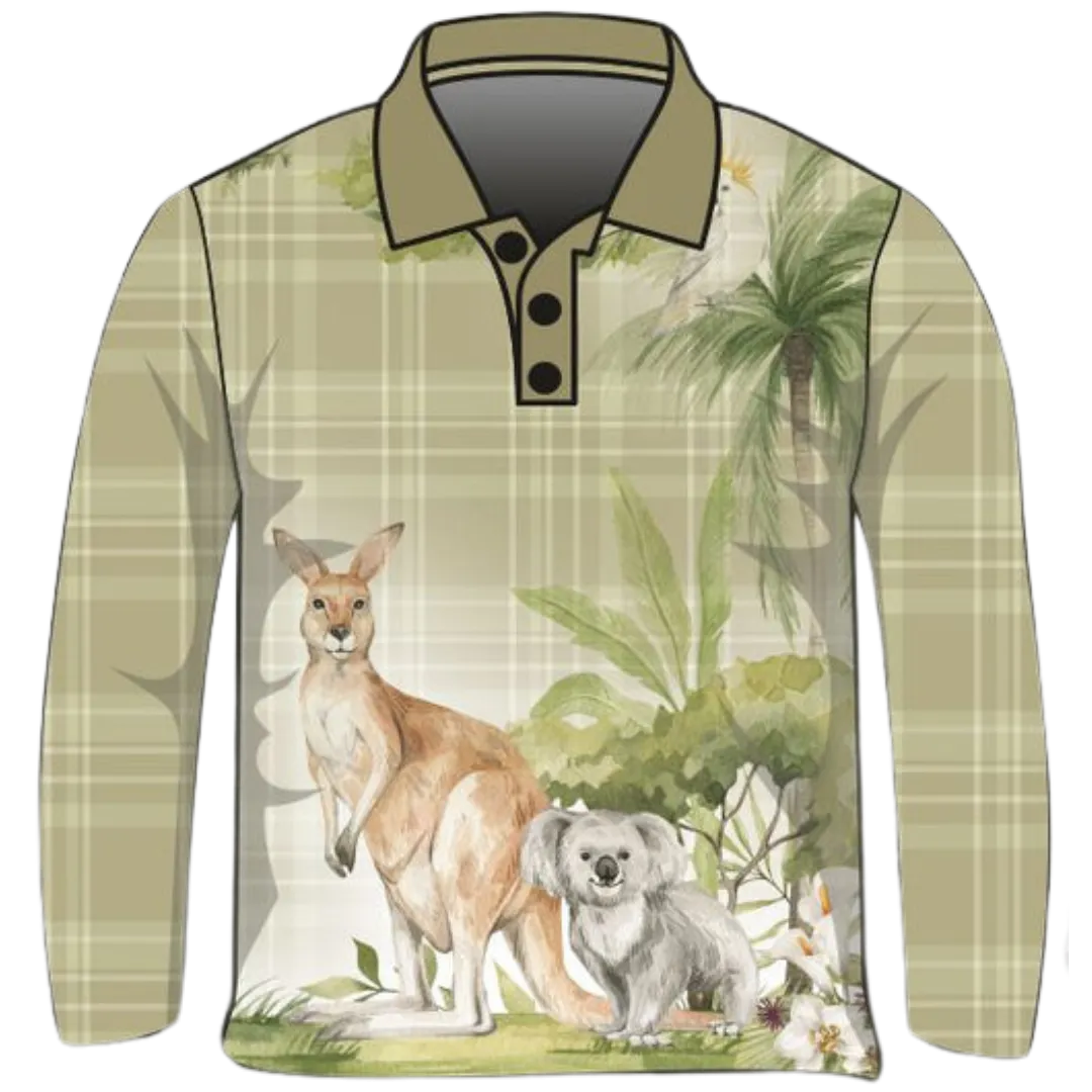 Australian Tartan Fishing Shirt