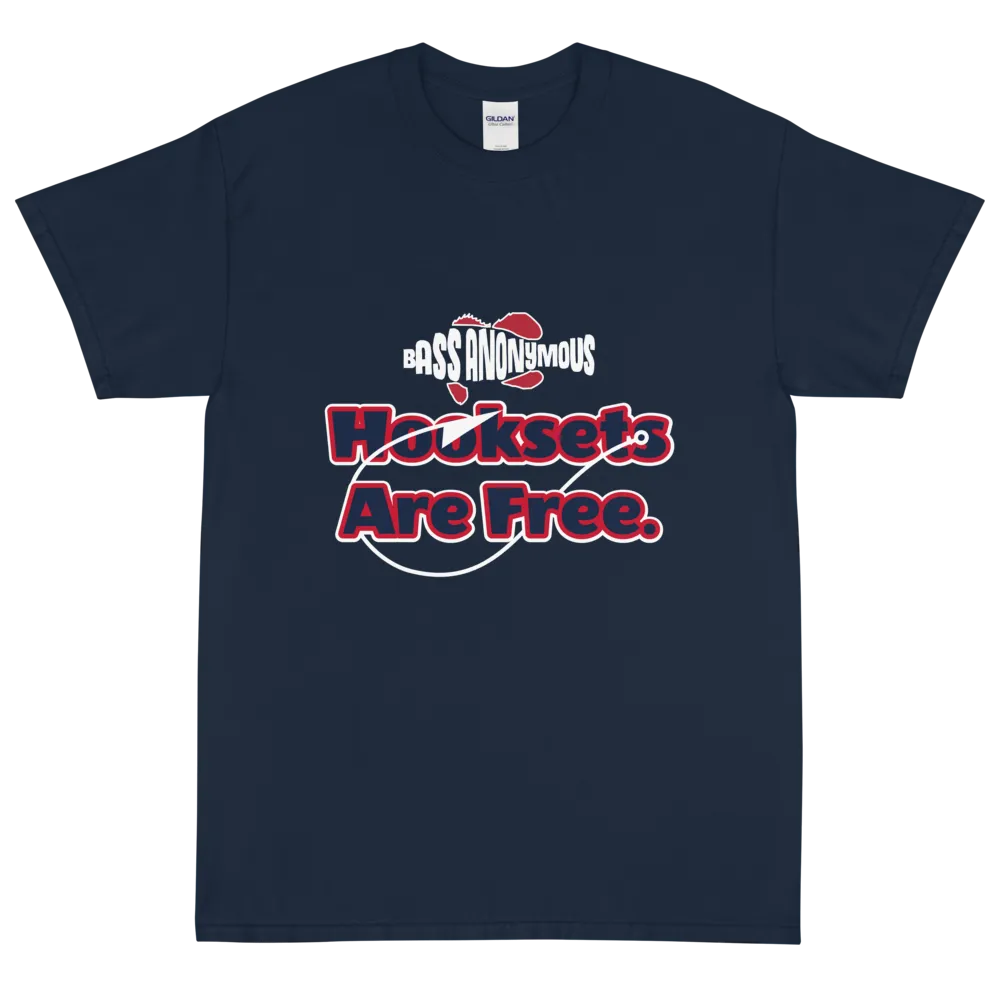 Bass Anonymous Hook Sets Are Free Short Sleeve T-Shirt