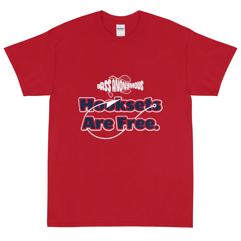 Bass Anonymous Hook Sets Are Free Short Sleeve T-Shirt