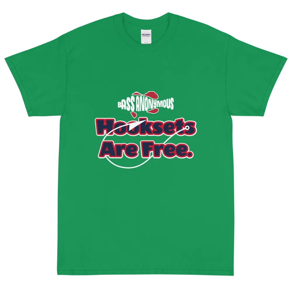 Bass Anonymous Hook Sets Are Free Short Sleeve T-Shirt