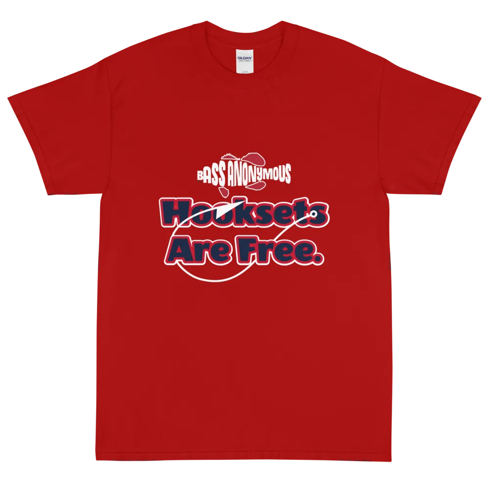 Bass Anonymous Hook Sets Are Free Short Sleeve T-Shirt