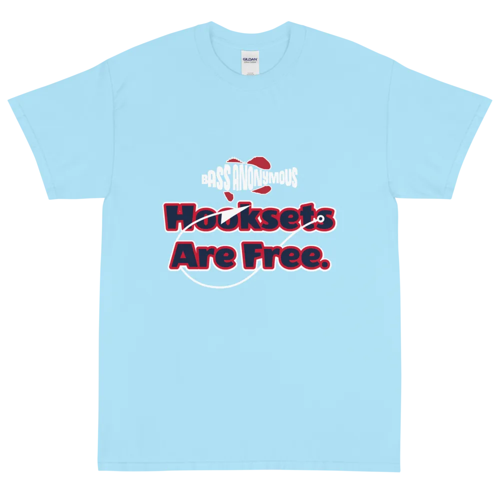 Bass Anonymous Hook Sets Are Free Short Sleeve T-Shirt