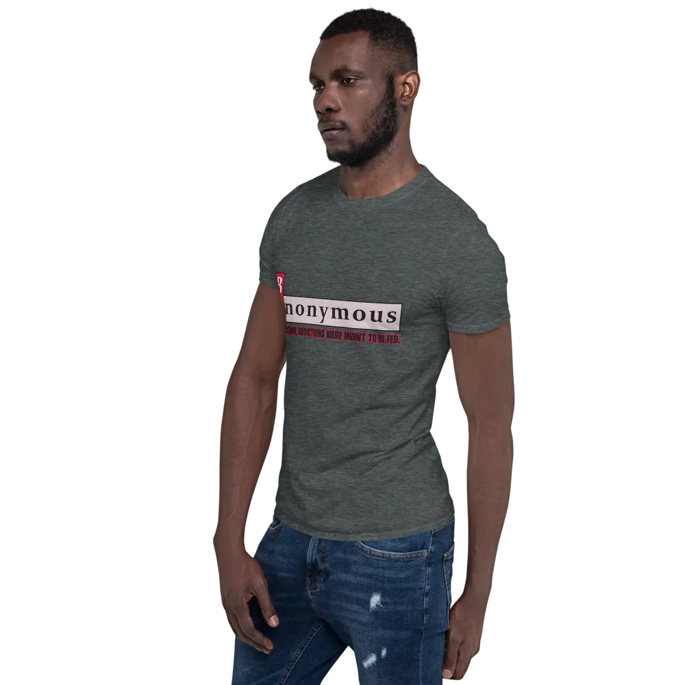 Bass Anonymous Short-Sleeve T-Shirt Block Left Red/Gray