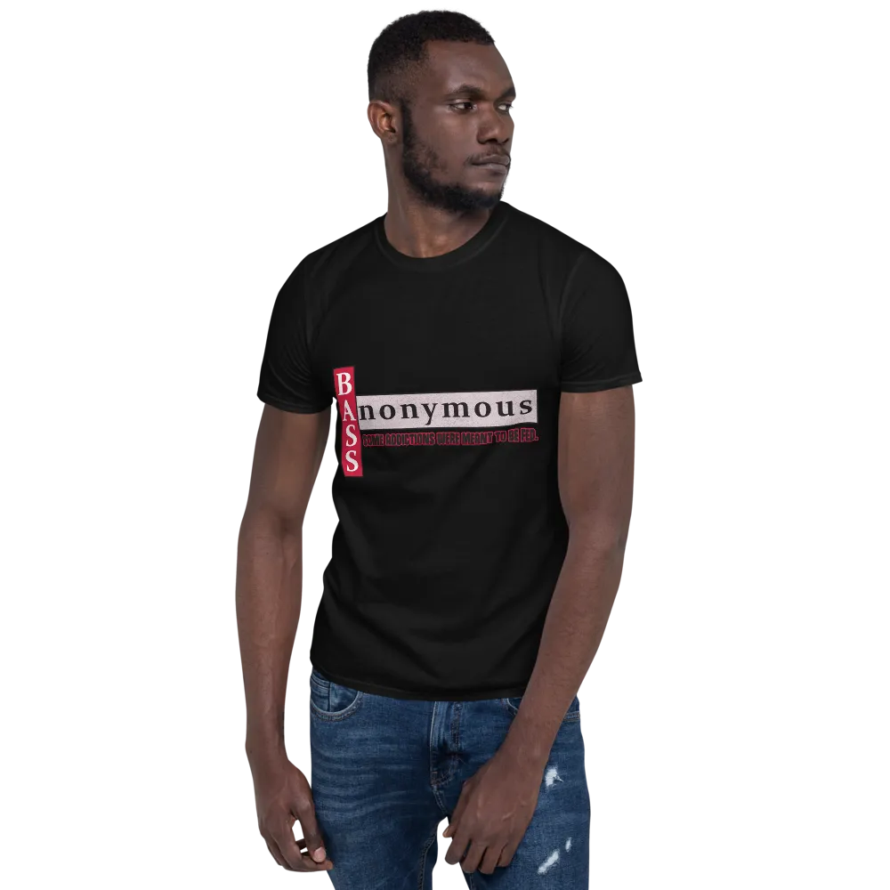 Bass Anonymous Short-Sleeve T-Shirt Block Left Red/Gray