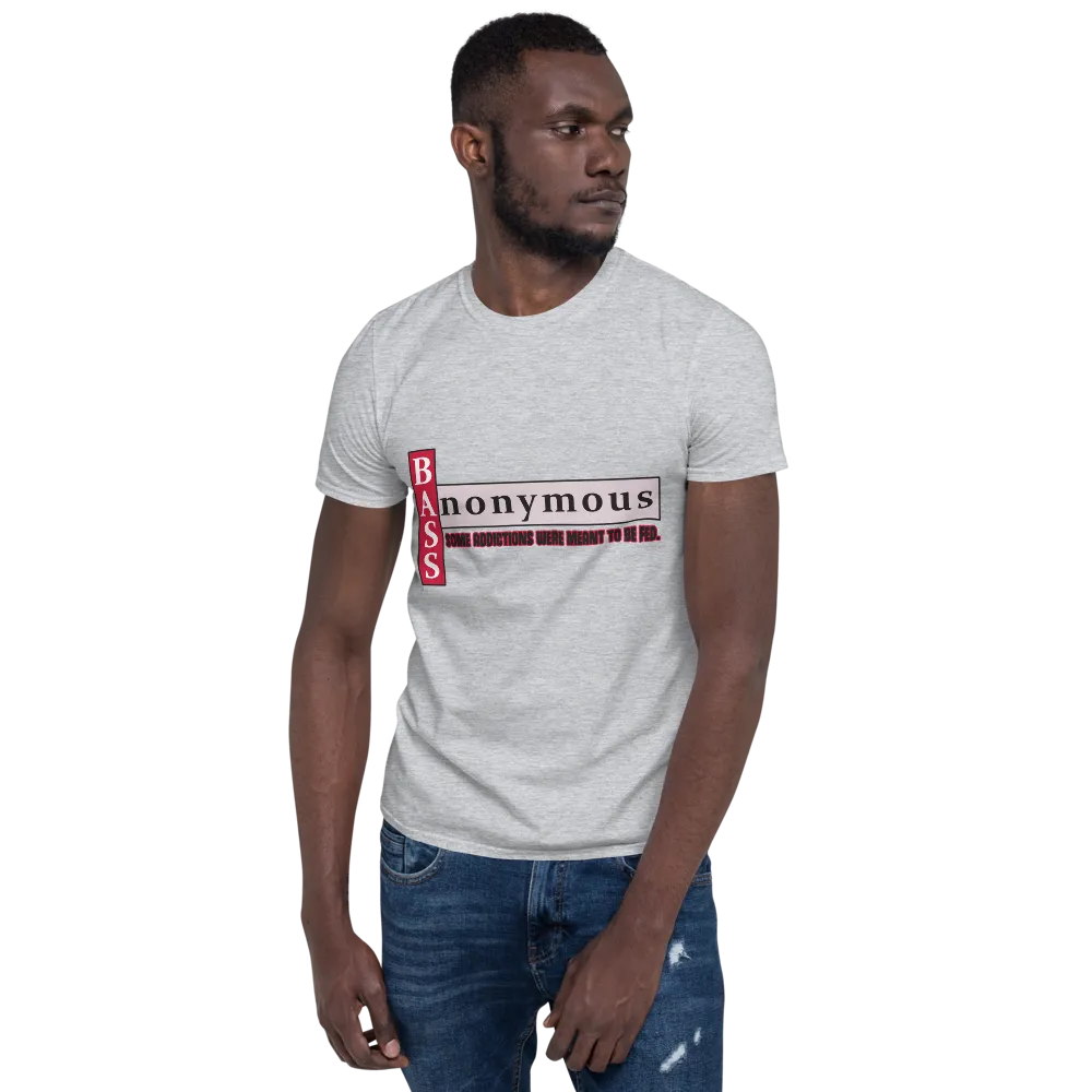 Bass Anonymous Short-Sleeve T-Shirt Block Left Red/Gray