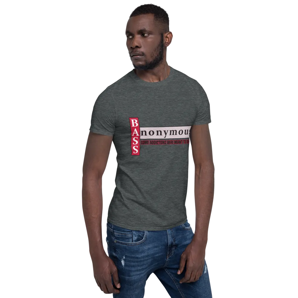 Bass Anonymous Short-Sleeve T-Shirt Block Left Red/Gray