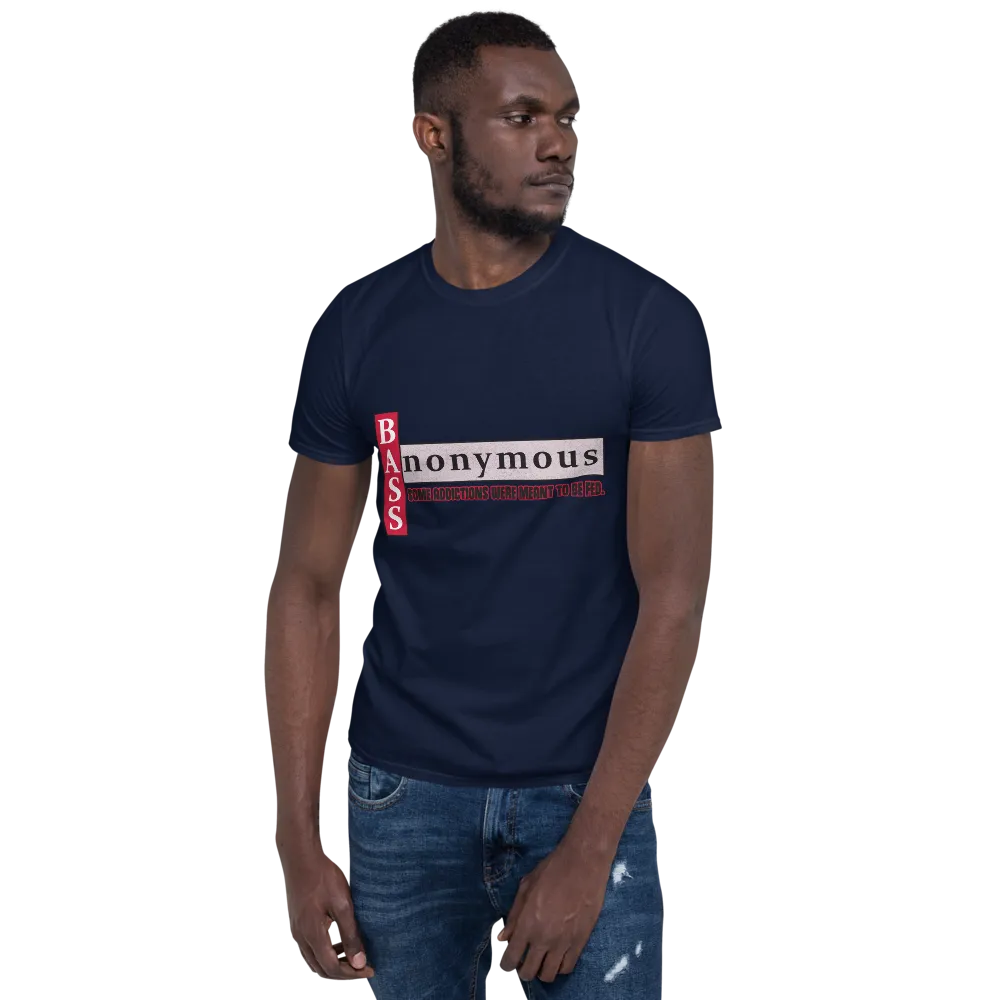 Bass Anonymous Short-Sleeve T-Shirt Block Left Red/Gray
