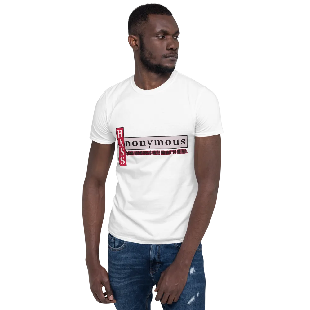 Bass Anonymous Short-Sleeve T-Shirt Block Left Red/Gray