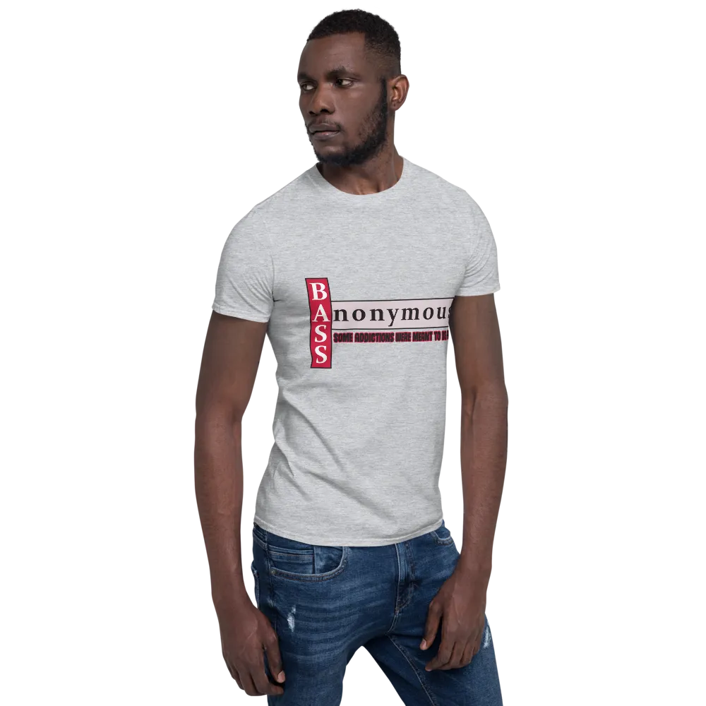 Bass Anonymous Short-Sleeve T-Shirt Block Left Red/Gray