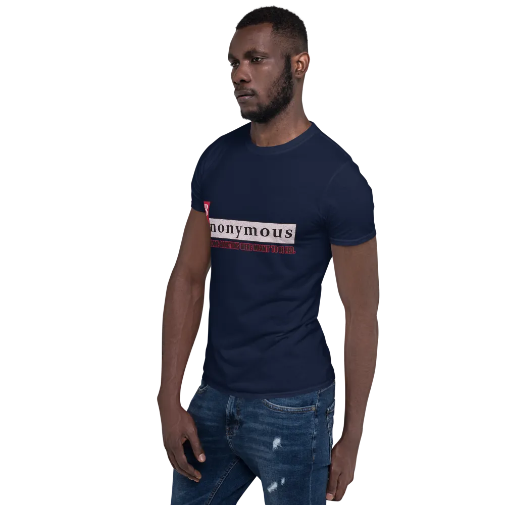 Bass Anonymous Short-Sleeve T-Shirt Block Left Red/Gray