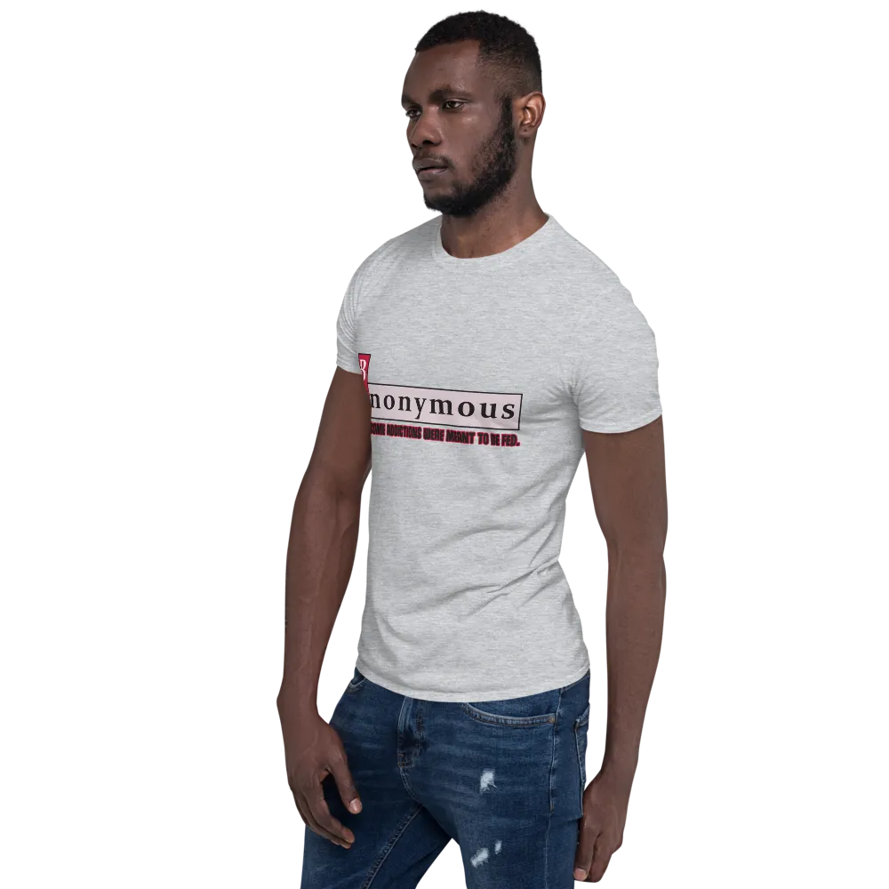 Bass Anonymous Short-Sleeve T-Shirt Block Left Red/Gray