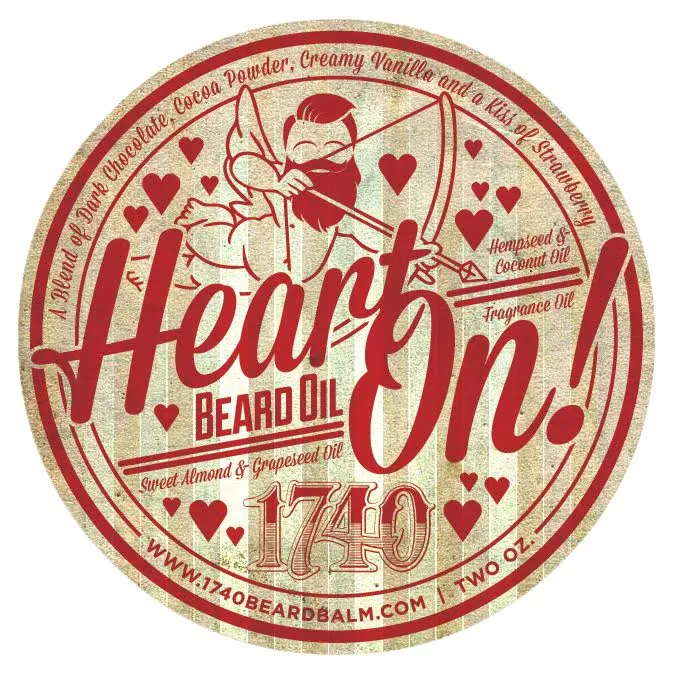 Beard Oils in glass bottles