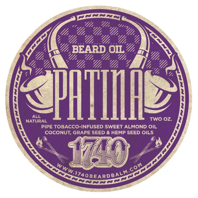 Beard Oils in glass bottles