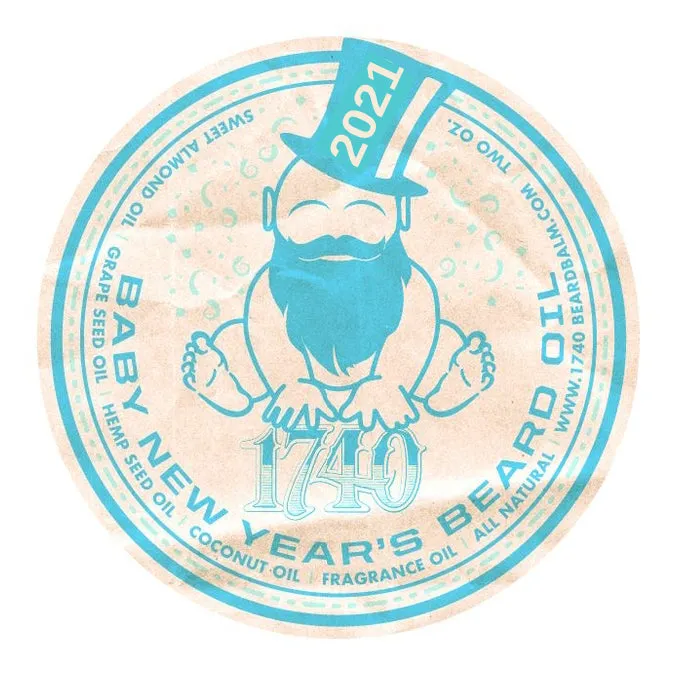 Beard Oils in glass bottles