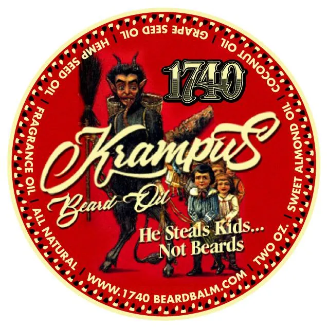 Beard Oils in glass bottles
