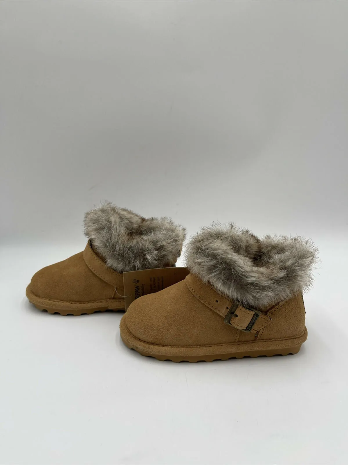 Bearpaw Jasmine Toddler Boots Brown Size 8 - Very Good