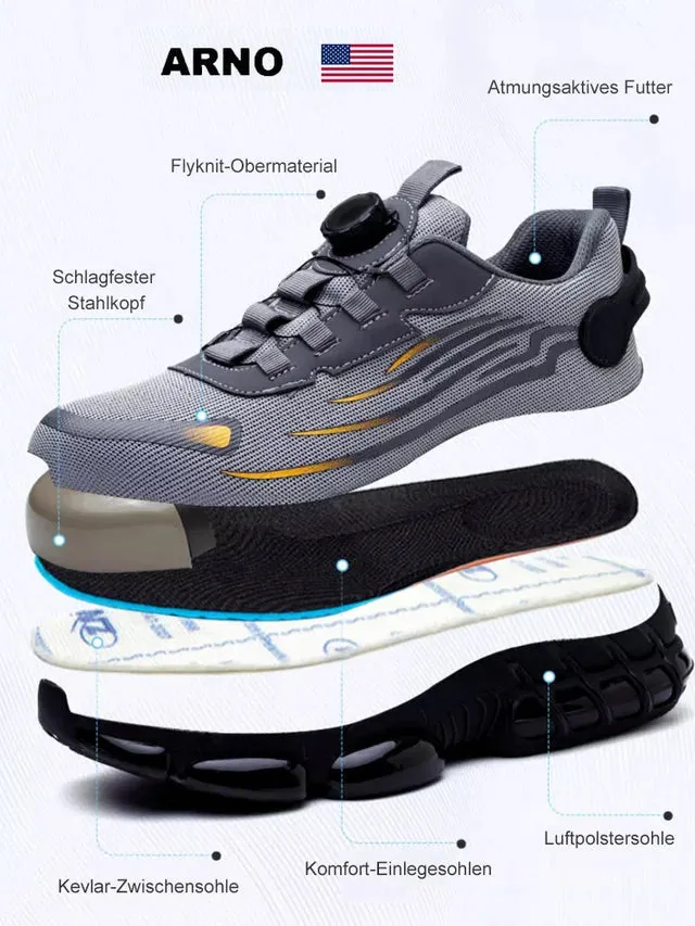 🔥BIG SALE 49% OFF🔥Rotating Button Safety Work Shoes-unitmotor™