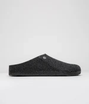 Birkenstock Zermatt Felt Slippers - Anthracite