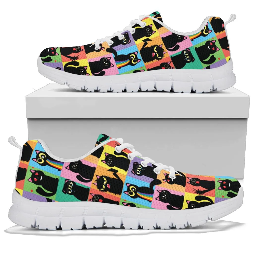 Black Cats Women's sneakers
