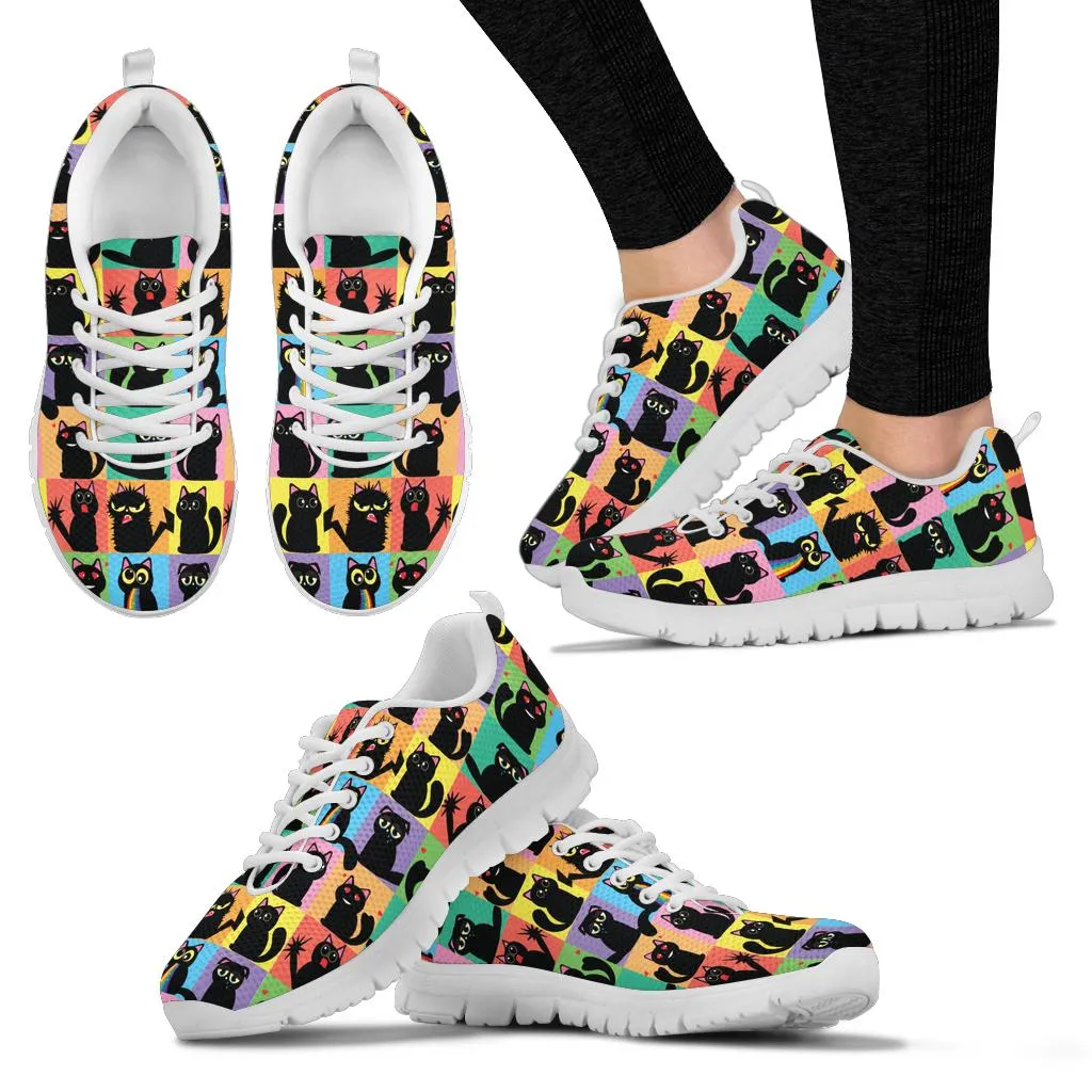 Black Cats Women's sneakers