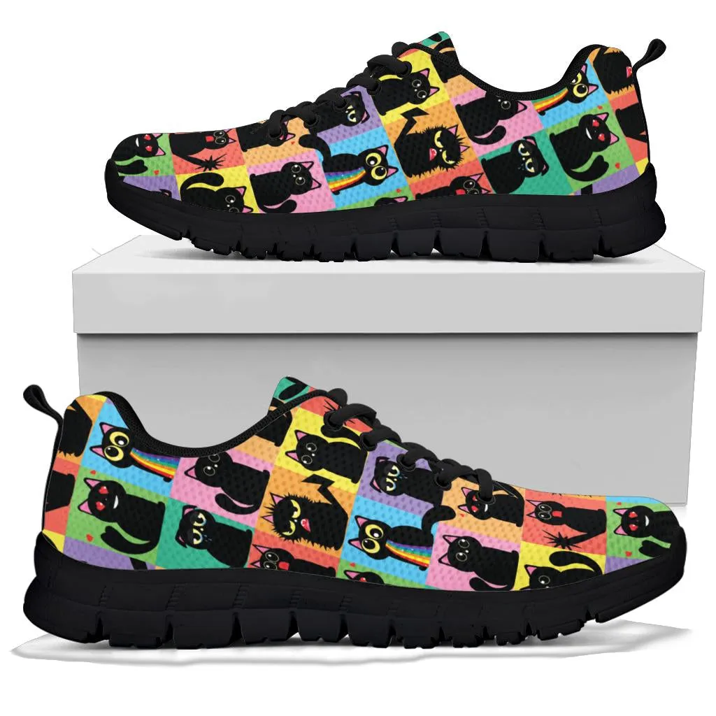 Black Cats Women's sneakers