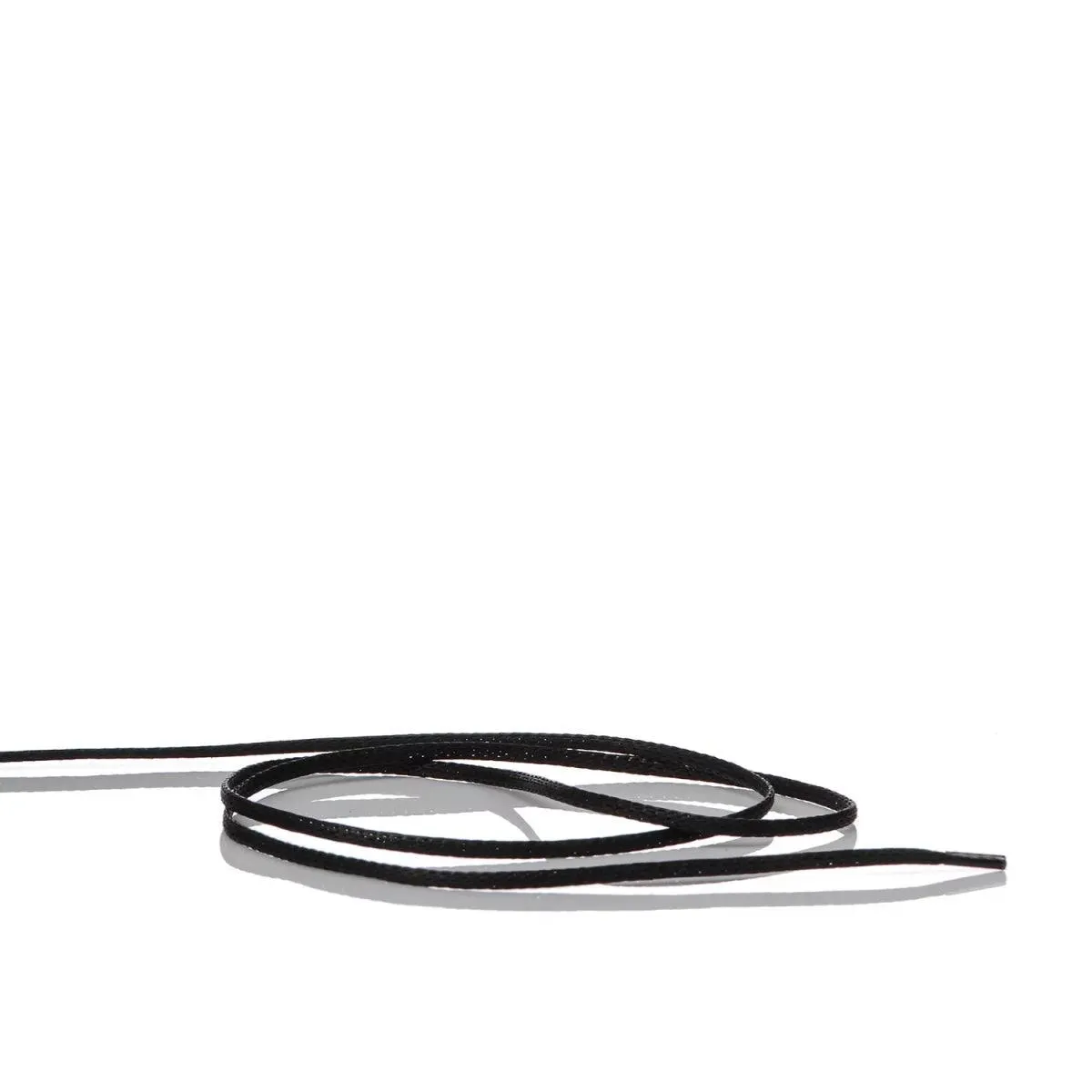 Black Rope Flat Laces 90 cm