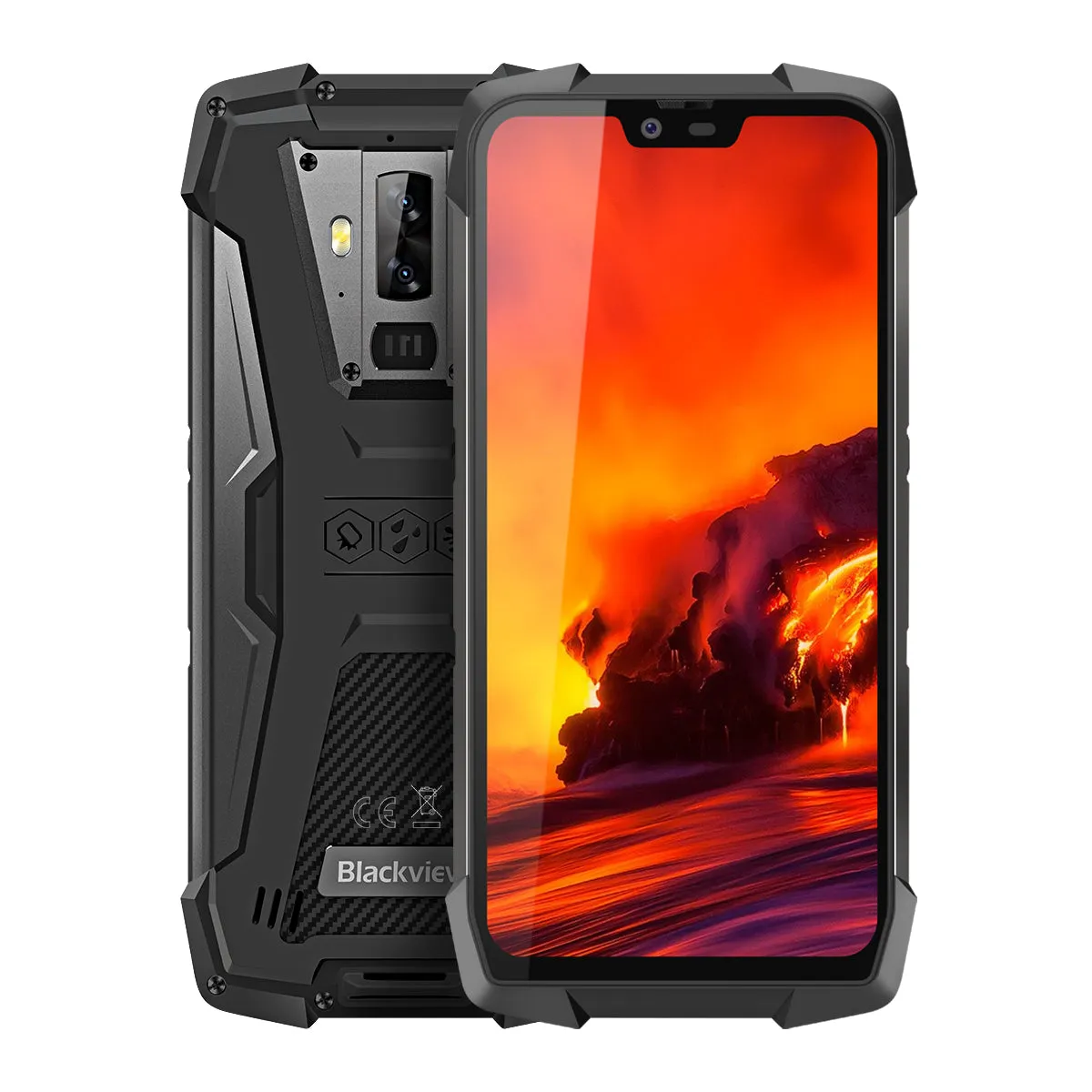 Blackview BV9700 Pro Waterproof IP68 Outdoor Smartphone Helio P70 6GB 128GB Android 9.0 With Night Vision Camera