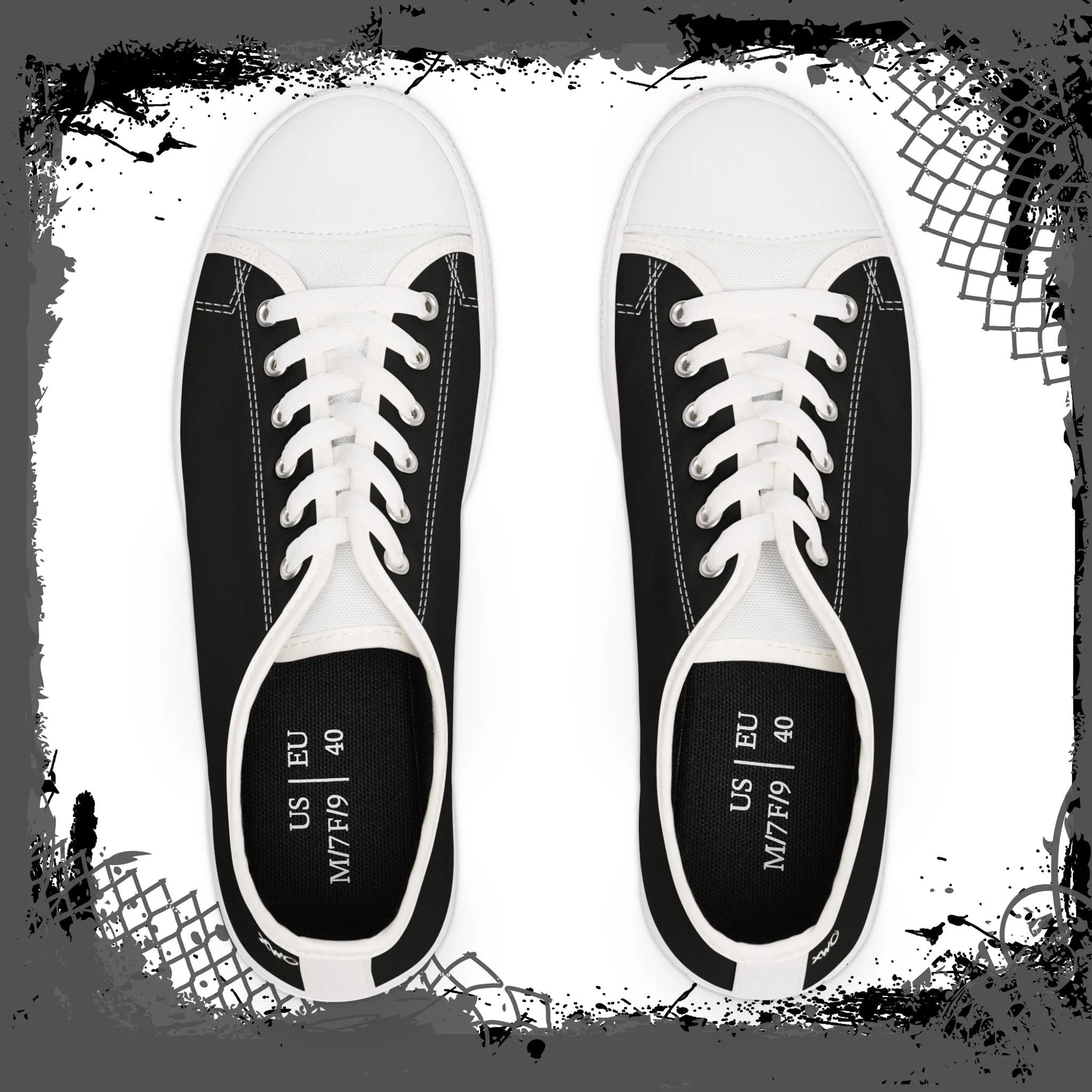 BLK Women's "Class Six" Low Tops